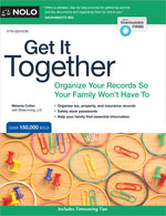 Book cover for Get It Together: Organize Your Records So Your Family Won't Have to