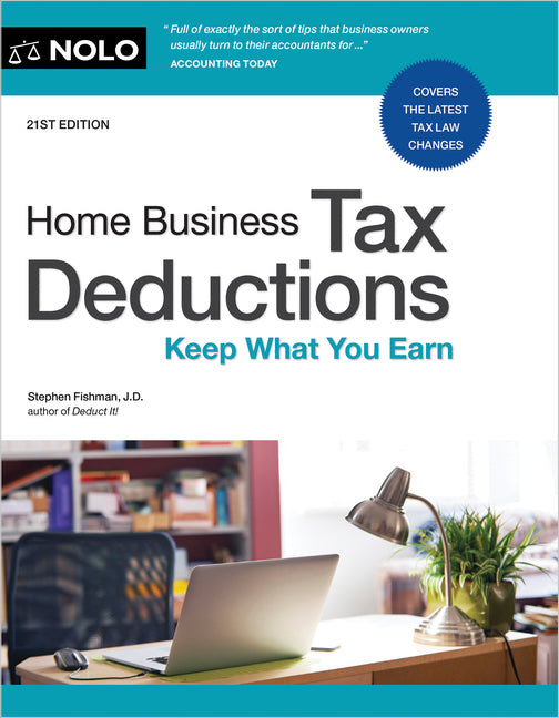 Book cover for Home Business Tax Deductions: Keep What You Earn