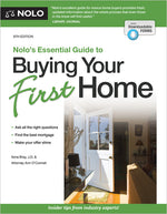 Book cover for Nolo's Essential Guide to Buying Your First Home