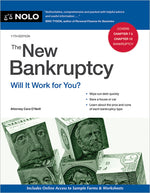 Book cover for New Bankruptcy: Will It Work for You?