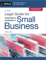 Book cover for Legal Guide for Starting & Running a Small Business