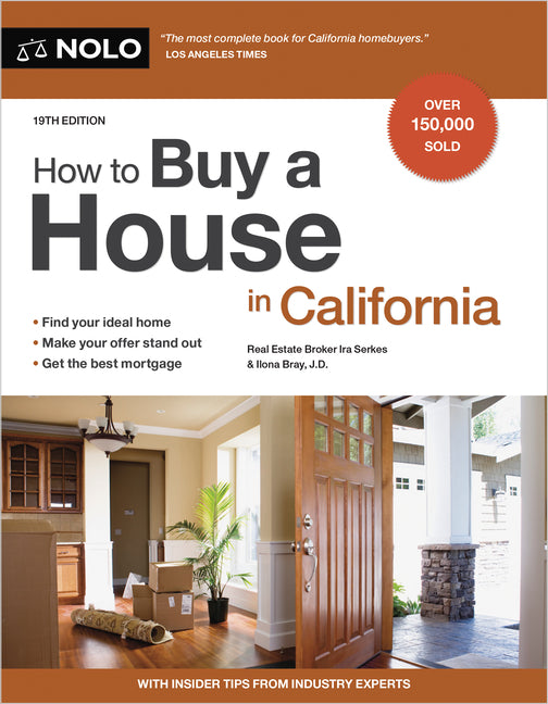 Book cover for How to Buy a House in California