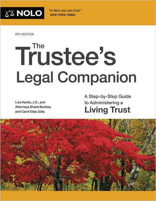 Book cover for Trustee's Legal Companion: A Step-By-Step Guide to Administering a Living Trust