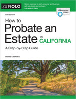 Book cover for How to Probate an Estate in California (Twenty Seventh)