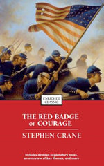 Book cover for The Red Badge of Courage