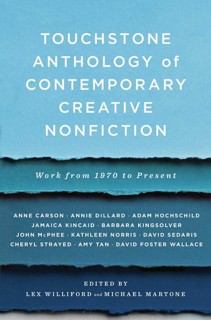Book cover for Touchstone Anthology of Contemporary Creative Nonfiction: Work from 1970 to the Present