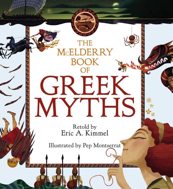 Book cover for The McElderry Book of Greek Myths