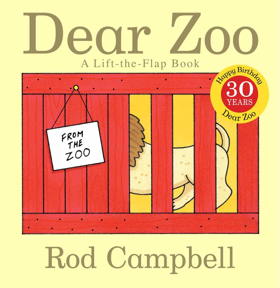 Book cover for Dear Zoo: A Lift-The-Flap Book
