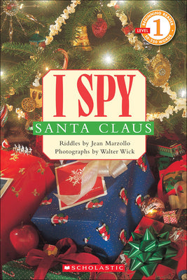Book cover for I Spy Santa Claus