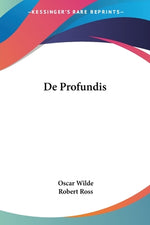 Book cover for De Profundis