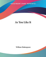 Book cover for As You Like It