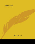 Book cover for Pensees