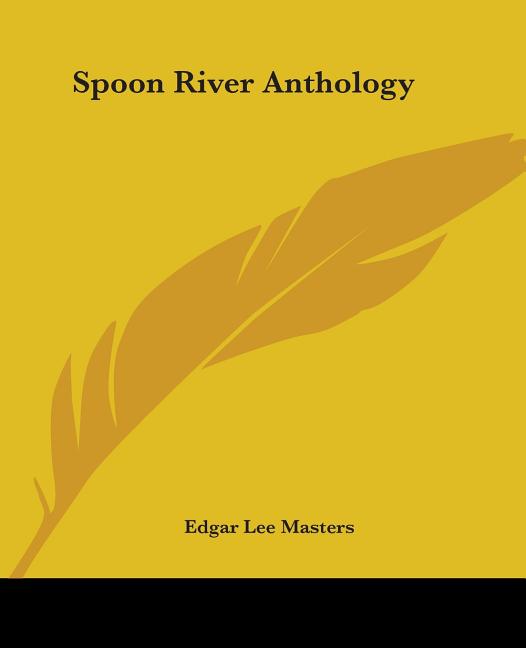 Book cover for Spoon River Anthology