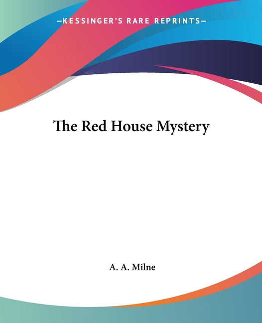 Book cover for Red House Mystery