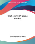 Book cover for Sorrows of Young Werther