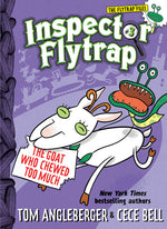 Book cover for Inspector Flytrap in the Goat Who Chewed Too Much (Inspector Flytrap #3)