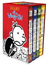 Book cover for Diary of a Wimpy Kid Box of Books 1-4