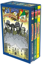 Book cover for Nathan Hale's Hazardous Tales Second 3-Book Box Set