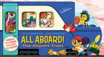 Book cover for All Aboard! the Airport Train (an Abrams Extend-A-Book)