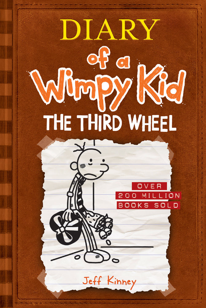 Book cover for The Third Wheel (Diary of a Wimpy Kid #7)