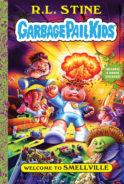Book cover for Welcome to Smellville (Garbage Pail Kids Book 1)