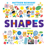 Book cover for Shapes: My First Pop-Up! (a Pop Magic Book)