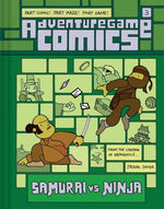 Book cover for Adventuregame Comics: Samurai vs. Ninja (Book 3): An Interactive Graphic Novel