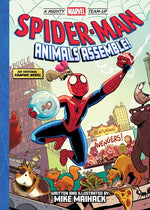 Book cover for Spider-Man: Animals Assemble! (a Mighty Marvel Team-Up): An Original Graphic Novel