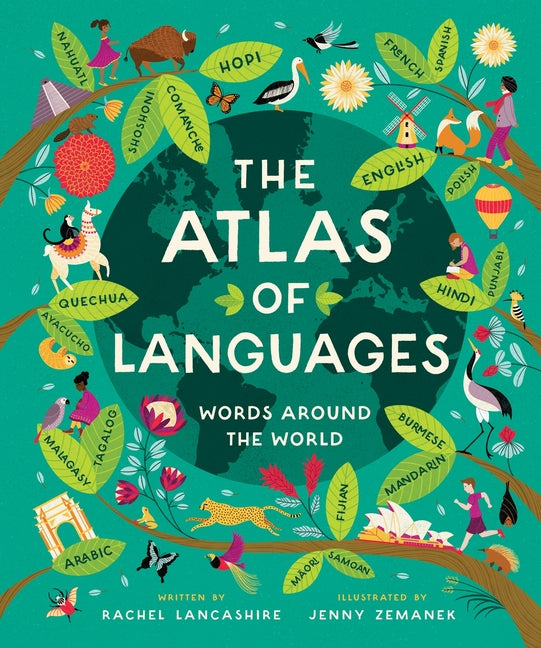 Book cover for Atlas of Languages: Words Around the World