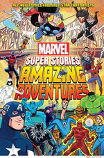 Book cover for Amazing Adventures (Marvel Super Stories Book #2)