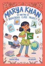 Book cover for Marya Khan and the Disastrous Class Project (Marya Khan #5)