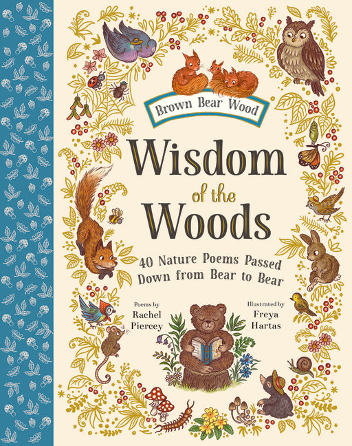 Book cover for Wisdom of the Woods: 40 Nature Poems Passed Down from Bear to Bear