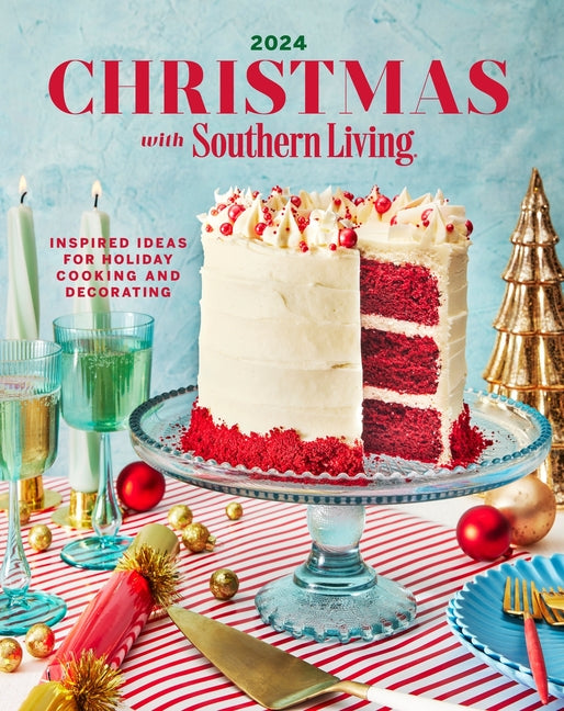 Book cover for Christmas with Southern Living 2024