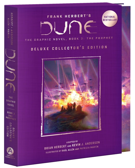 Book cover for Dune: The Graphic Novel, Book 3: The Prophet: Deluxe Collector's Edition