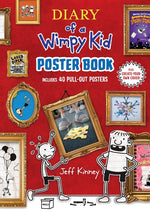 Book cover for Diary of a Wimpy Kid Poster Book: Includes 40 Pull-Out Posters