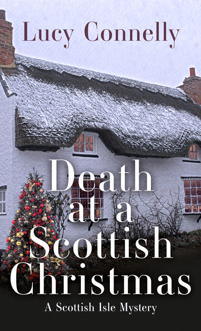 Book cover for Death at a Scottish Christmas