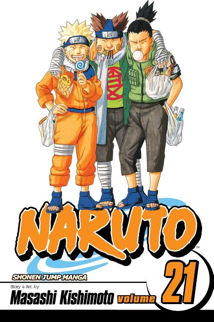 Book cover for Naruto, Vol. 21