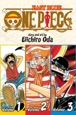 Book cover for One Piece (Omnibus Edition), Vol. 1: Includes Vols. 1, 2 & 3
