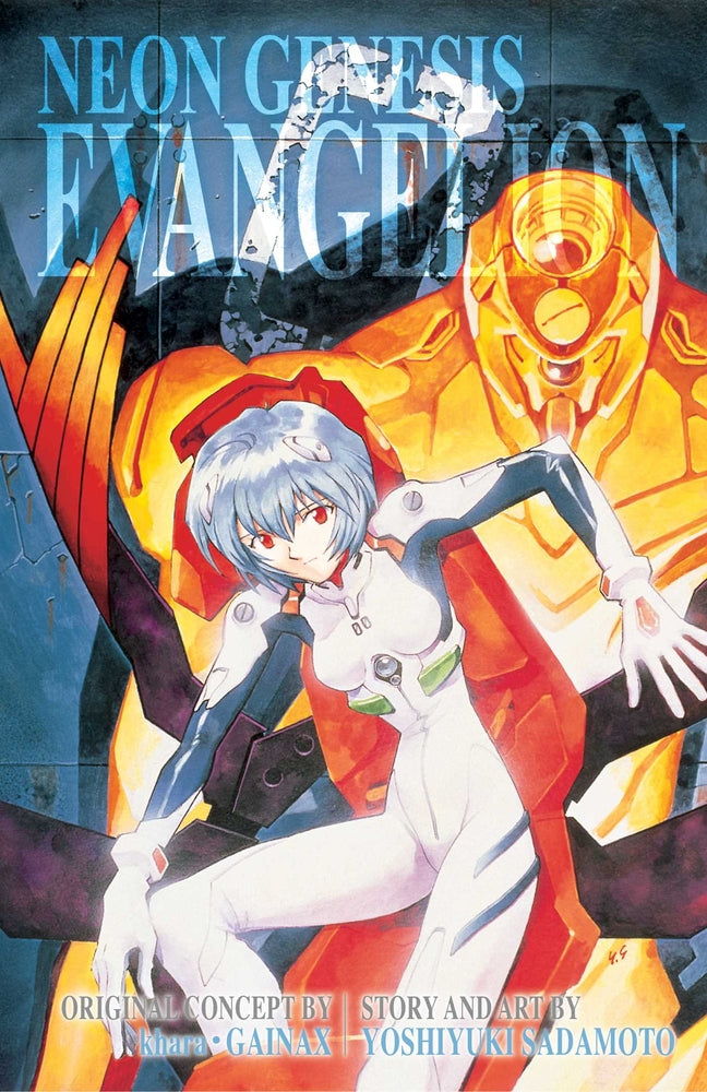 Book cover for Neon Genesis Evangelion 3-In-1 Edition, Vol. 2: Includes Vols. 4, 5 & 6