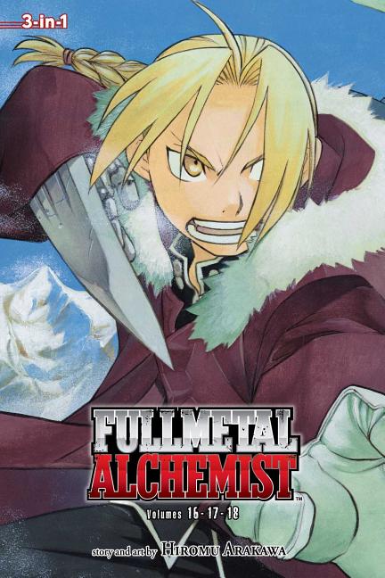 Book cover for Fullmetal Alchemist 3-In-1, Volume 6: Volumes 16, 17, and 18