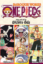 Book cover for One Piece (Omnibus Edition), Vol. 6: Includes Vols. 16, 17 & 18