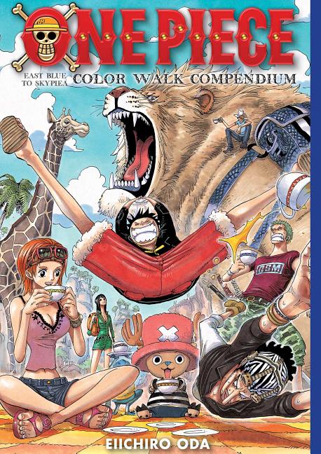 Book cover for One Piece Color Walk Compendium: East Blue to Skypiea