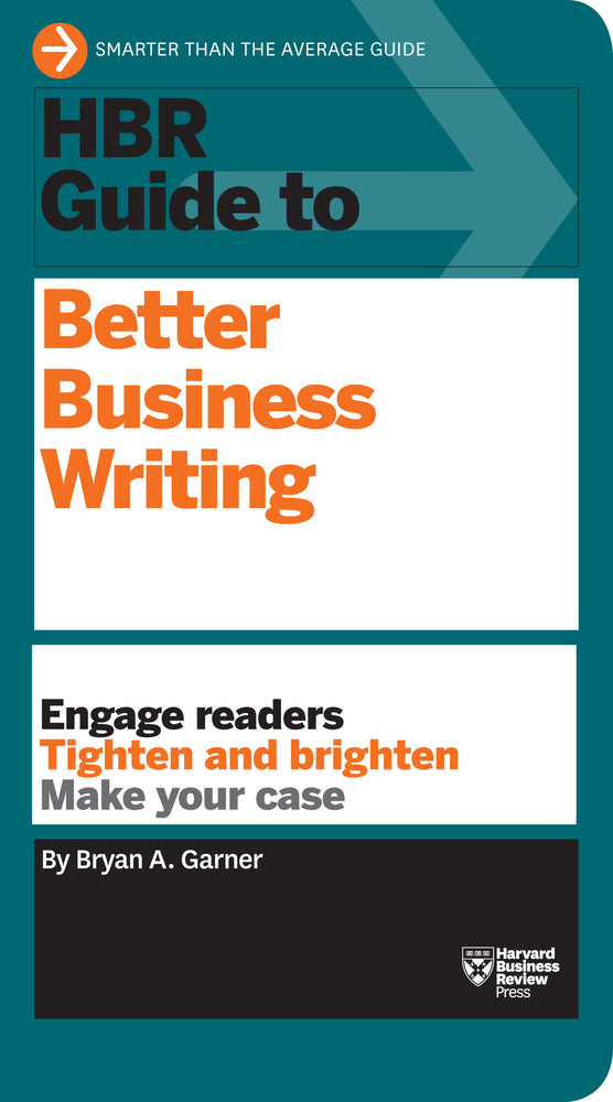 Book cover for HBR Guide to Better Business Writing (HBR Guide Series)
