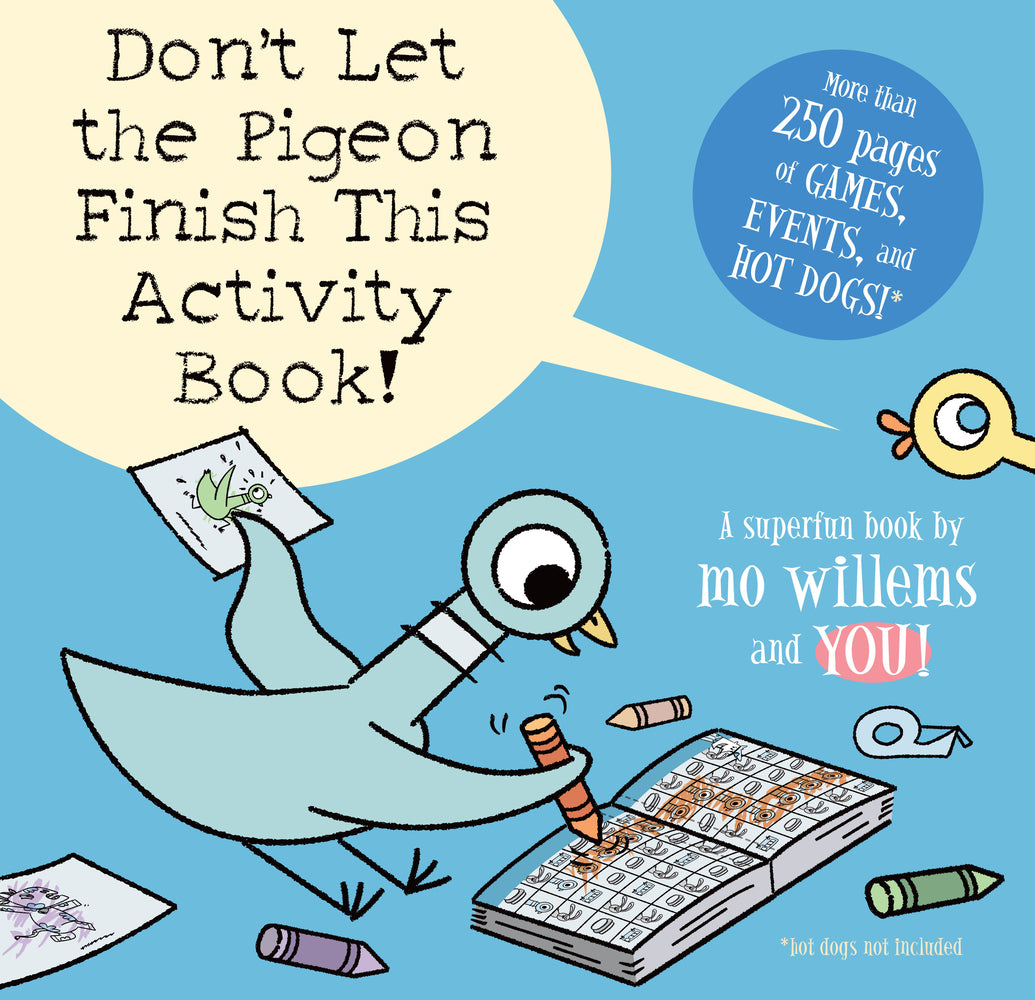Book cover for Don't Let the Pigeon Finish This Activity Book!-Pigeon Series