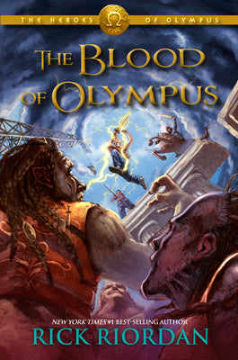 Book cover for Heroes of Olympus, The, Book Five: Blood of Olympus, The-Heroes of Olympus, The, Book Five
