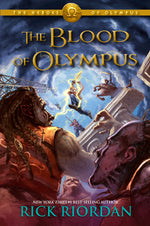 Book cover for Heroes of Olympus, The, Book Five: Blood of Olympus, The-Heroes of Olympus, The, Book Five