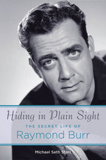 Book cover for Hiding in Plain Sight: The Secret Life of Raymond Burr