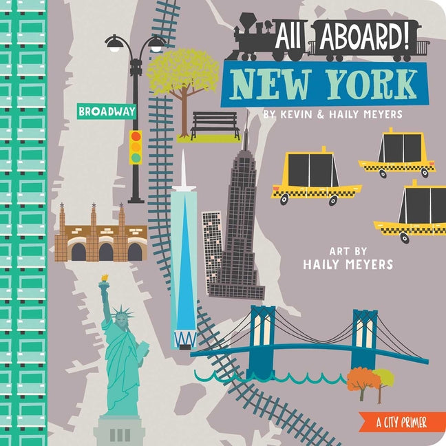 Book cover for All Aboard! New York: A City Primer