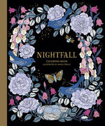 Book cover for Nightfall Coloring Book: Originally Published in Sweden as Skymningstimman
