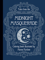 Book cover for Tales from the Midnight Masquerade: Coloring Book
